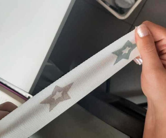 cinta decorada para personalización textil